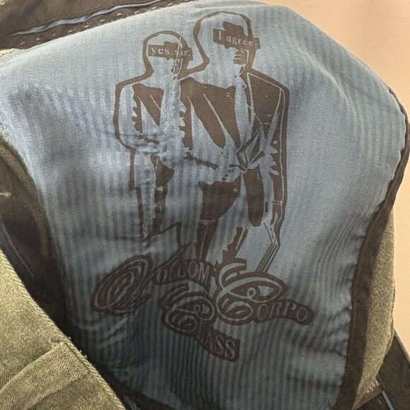 Volcom Pants Mens 32 Green Frickin Modern Chino Corpo Class Business Casual - Picture 14 of 14